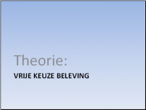 Vrije Keuze Beleving 002